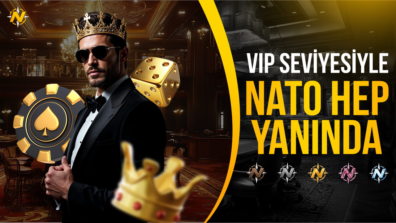 Natobet VIP üyelik seviyeleri ve ayrıcalıkları görseli